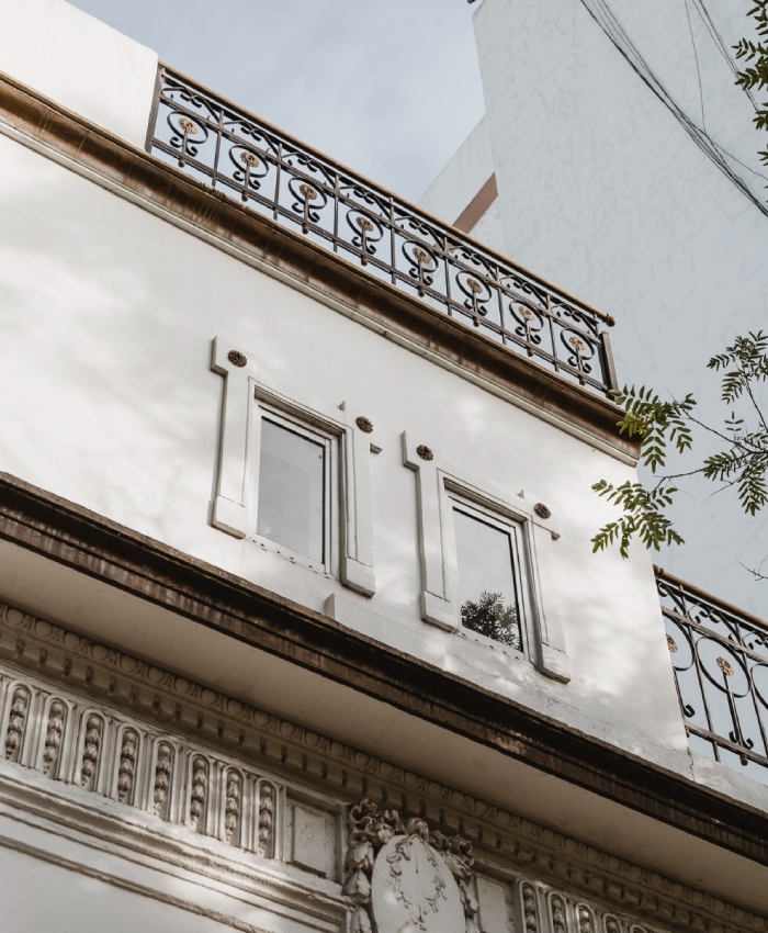 Façade bâtisse ancienne